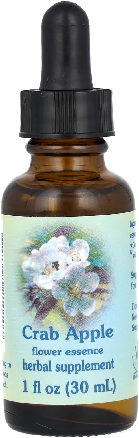 Flower Essence Services Crab Apple Herbal Supplement - 1 oz Dropper