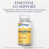 Solaray Vitamin D3 10,000 IU - 60 VCapsules