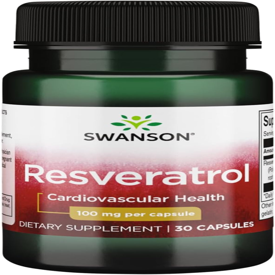Swanson Resveratrol 100 100 Milligrams 30 Capsules