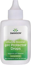 Swanson Alkaline Booster Drops: Achieve Optimal pH Balance with 12.25 pH