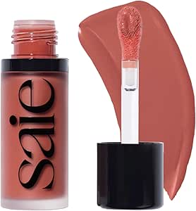 Saie Dew Blush - Cutie Warm Dusty Rose: Blendable Liquid Cheek Flush