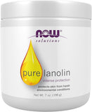 NOW Solutions Pure Lanolin - 7 oz - Intense Skin Protectant