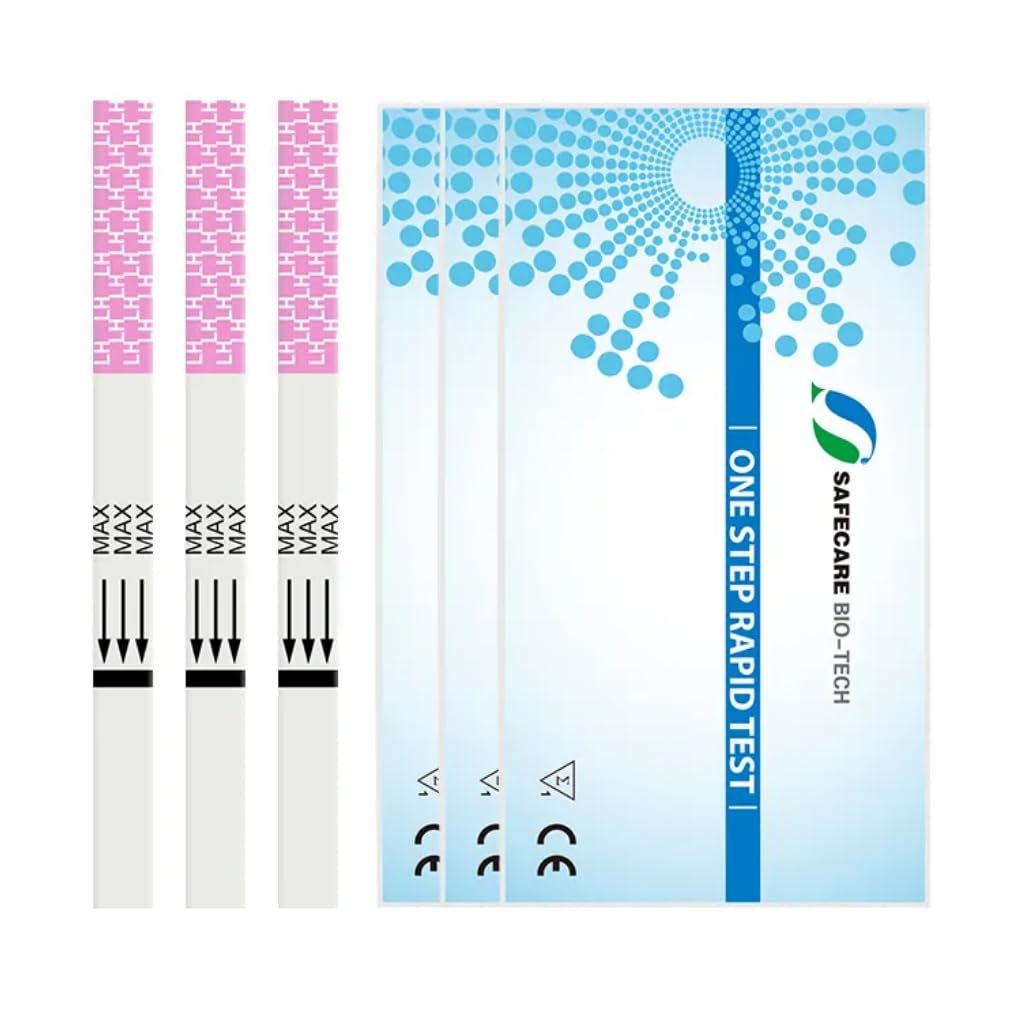 Safecare High Accuracy LH Ovulation Test Strips (25 Pack, 25mIU/ml)