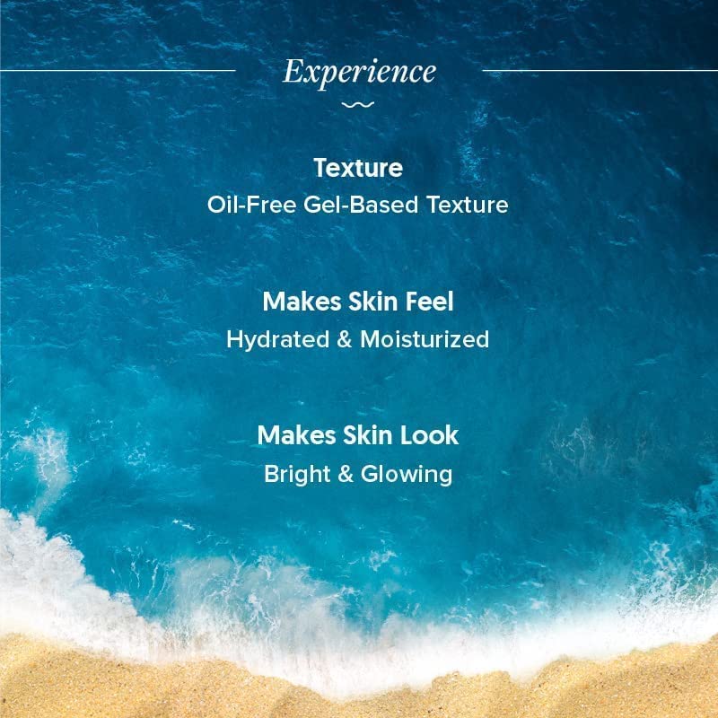 Aqualogica Glow+ Jello Moisturiser – Vitamin C, Papaya & Hyaluronic Acid Hydrating Gel 50g