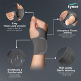 Tynor Wrist Brace with Thumb Support - Universal (Ambidextrous)