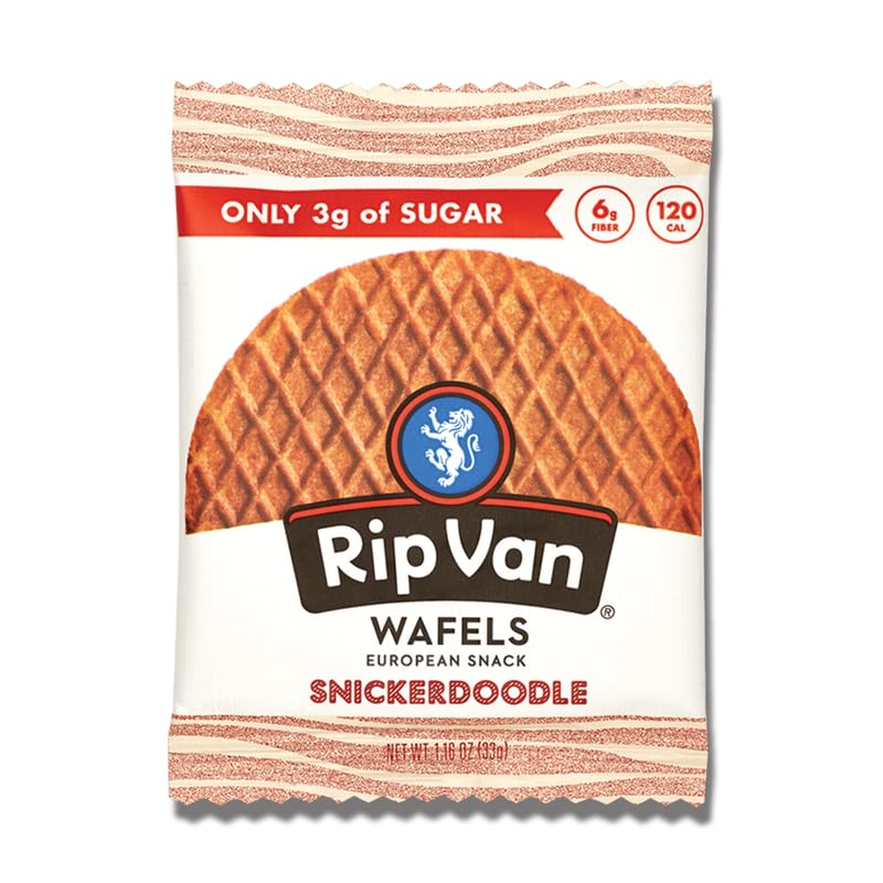 Rip Van Low Sugar Singles Snickerdoodle – 12 x 33g | Pack of 1