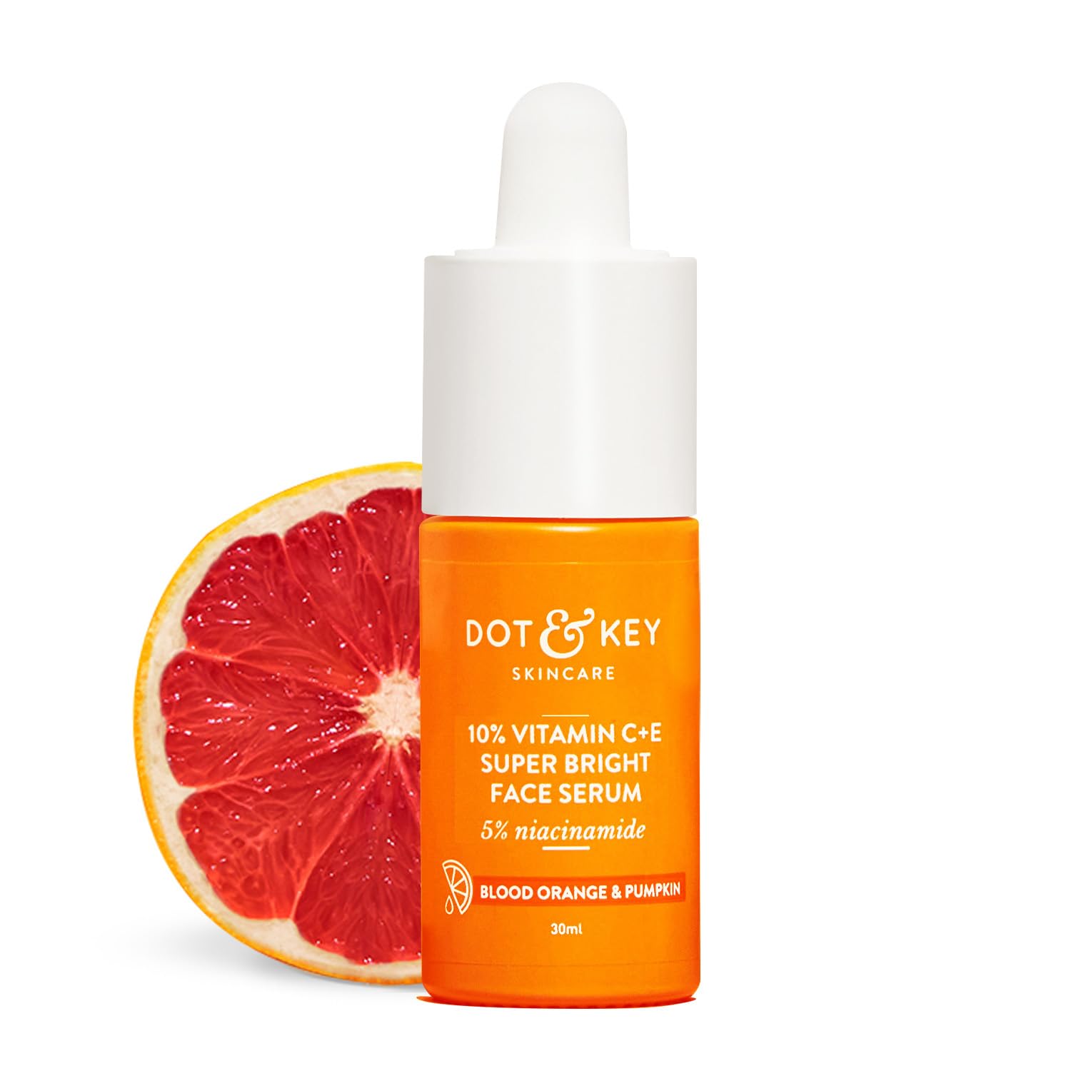 DOT & KEY 10% Vitamin C + E Serum with 5% Niacinamide - Glowing Skin, Dark Spot Corrector & Hyperpigmentation Treatment | 30ml
