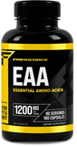 Primaforce EAA Capsules 1200mg: 180 Caps Essential Amino Acids - Non-GMO, Gluten-Free, Vegetarian