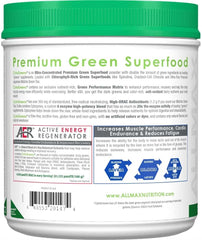 ALLMAX, CytoGreens, Premium Green Superfood for Athletes, Acai Berry Green Tea, 1.2 lbs (535 g)