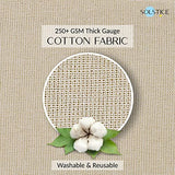 SOLSTICE Reusable Cotton Saree Covers 16x14 Inches - Wardrobe Organizer