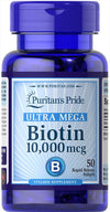 Puritan's Pride Biotin 10000 - 50 Caplets