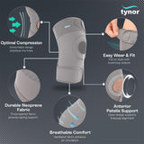 Tynor Knee Support Sportif (Neo) - Grey, XL