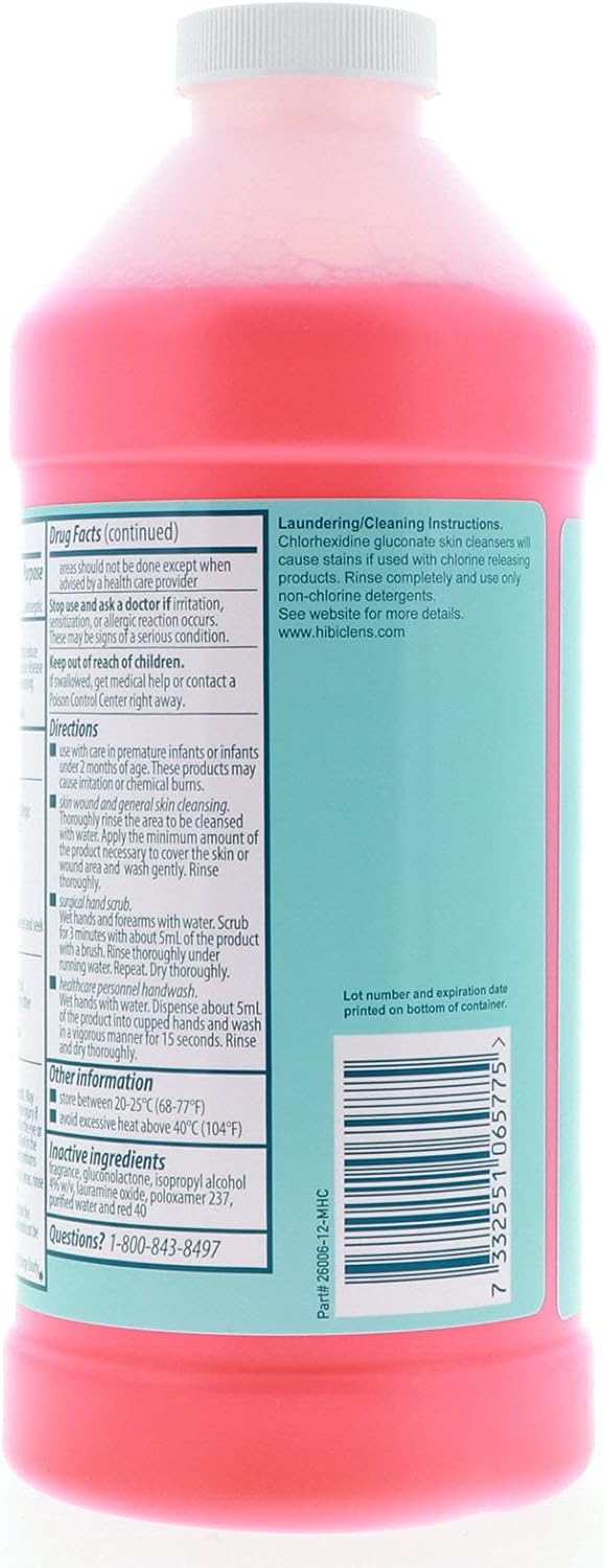 Hibiclens Antiseptic Antimicrobial Skin Cleanser- 59902