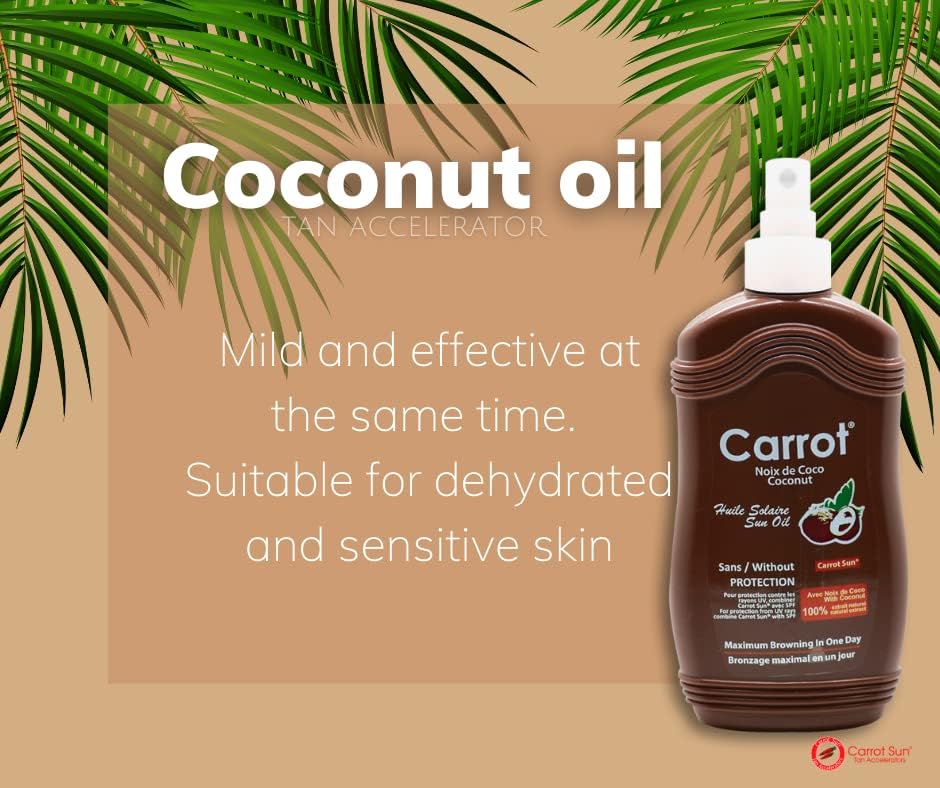Carrot Sun Coconut Tanning Oil Spray - 200ml