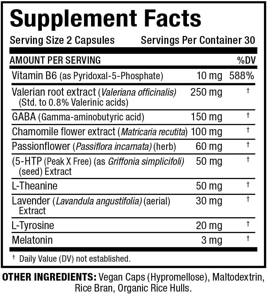 ALLMAX, Lights Out Sleep™, 60 Capsules