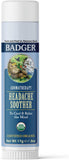 Badger Headache Soother Balm: Organic Aromatherapy for Tension Relief