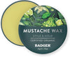 Badger Mustache Wax: Natural Hold, Subtle Shine & Flexible Control