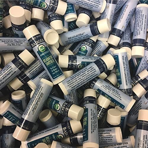 Badger Headache Soother Aromatherapy Balm - Organic Headache Relief