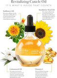 Cuccio Naturale Revitalizing Cuticle Oil with Milk & Honey, 2.5 oz hydrating formula for soft, healthy cuticles