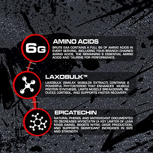 KILLER LABZ Brute EAA with Laxobulk & Epicatechin - 60 Servings (Rest in Peach)