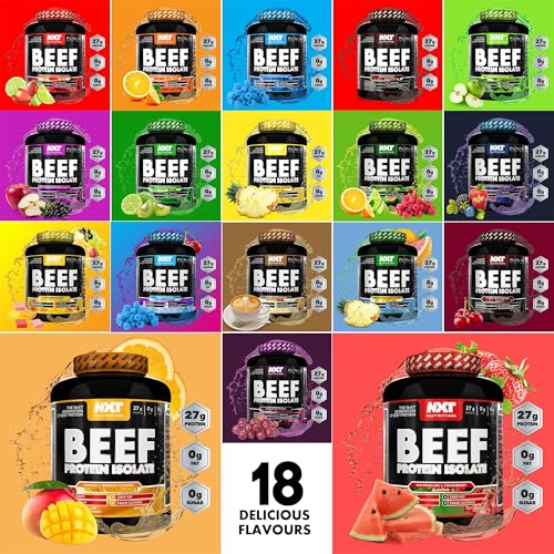 NXT Nutrition Beef Protein Isolate - Mango and Orange 1.8kg High Protein