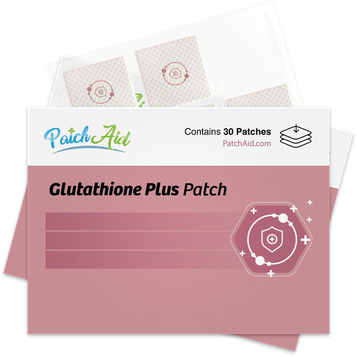 Patch Aid Glutathione Topical Patches - 30 Day Transdermal Supply