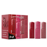 Maybelline New York SuperStay Vinyl Ink Lipstick 3-Piece Set (Coy, Lippy, Witty)