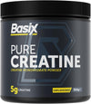 Basix Pure Creatine Monohydrate Powder - 300g | Unflavored | Muscle Strength & Recovery