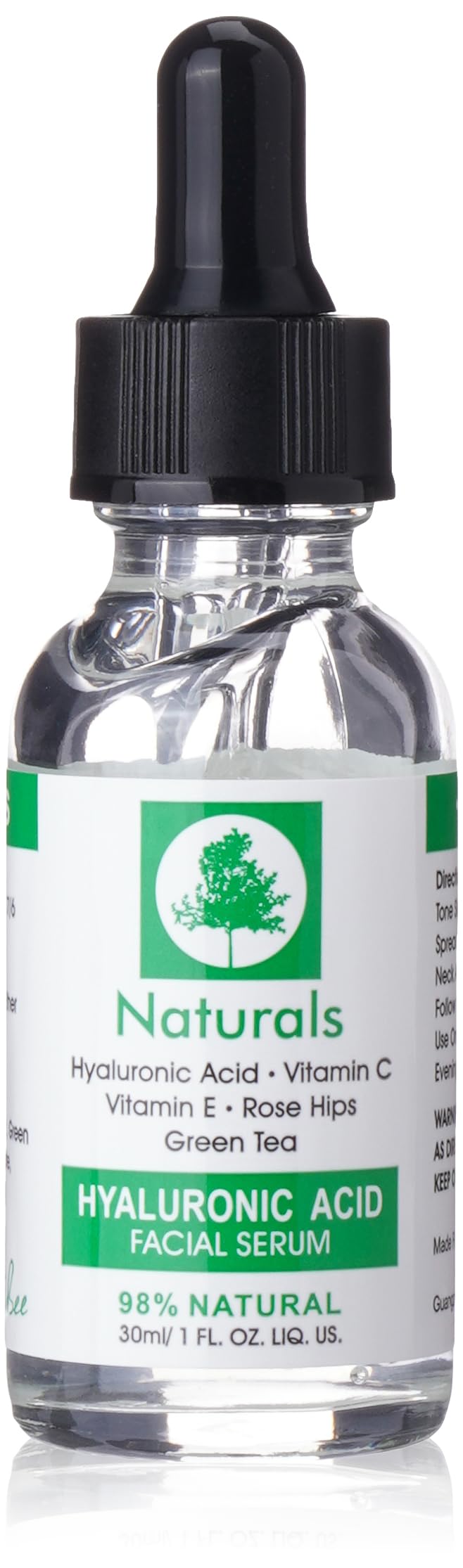 Dr.Natural's Vitamin C Serum for Face | Anti-Aging Brightening Facial Serum with Vitamin E & Hyaluronic Acid | 30ml