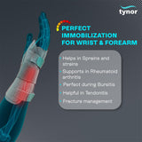 Tynor Wrist & Forearm Splint - Right Hand Support (Medium)