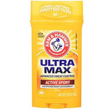 ARM & HAMMER ULTRAMAX Active Sport Antiperspirant Deodorant - 2.6oz (Pack of 5)
