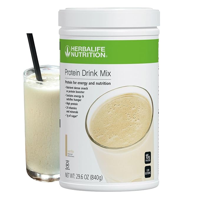 Herbalife Protein Drink Mix Vanilla Flavor 840g - Nutrient Dense Healthy Snack