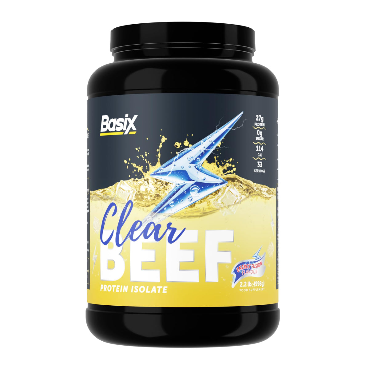 Basix Beef Protein Isolate Energy Fusion - 2.2 lb