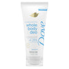 Dove Whole Body Deo Aluminum Free Invisible Cream Deodorant - Unscented - 72h Odor Control - 2.5 oz
