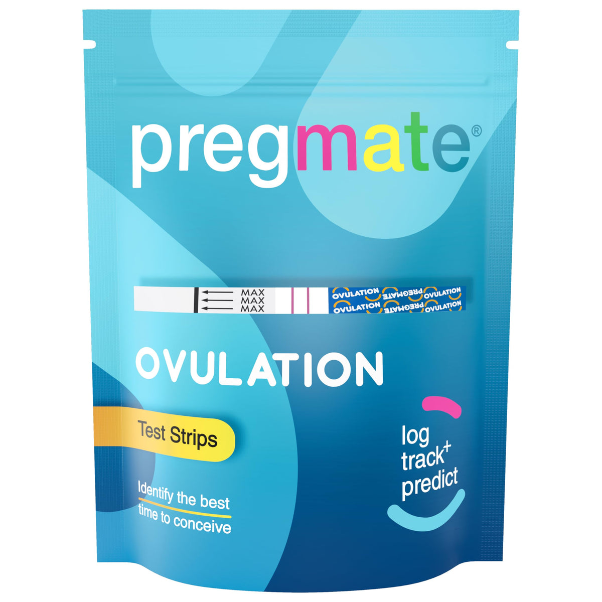 PREGMATE High-Sensitivity Ovulation Test Strips Predictor Kit (25 Count)