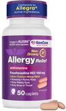 GenCare Allergy Relief Pills - Fexofenadine HCl 180mg Non-Drowsy Antihistamine