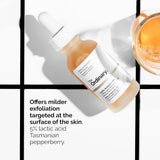The Ordinary Lactic Acid 5% + HA 30ml - Gentle Exfoliating Serum for Smoother, Brighter Skin