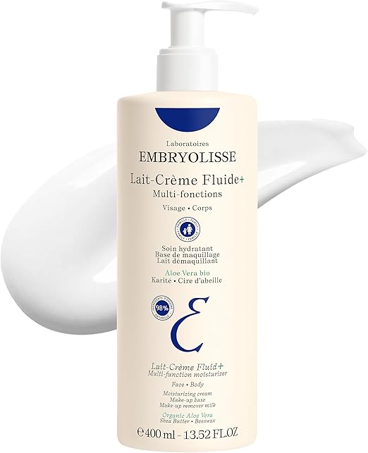 Embryolisse Lait-CrÃ¨me Fluide + Green: Lightweight Hydration with a Boost (400ml)