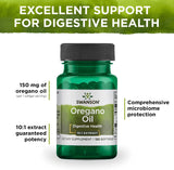 Swanson Oregano Oil 10:1 Extract-Natural Supplement Promoting Digestive Health-Respiratory & Urinary Tract Health Support (120 Softgels, 150mg Each)