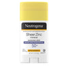 Neutrogena Sheer Zinc Oxide Mineral Sunscreen Stick SPF 50+ - Vitamin E Enriched, Water Resistant & Residue-Free - 1.5 Oz