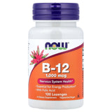 NOW Vitamin B-12 Lozenges - 1000 Mcg, 100 Count - Supports Energy, Nervous System & Red Blood Cell Formation