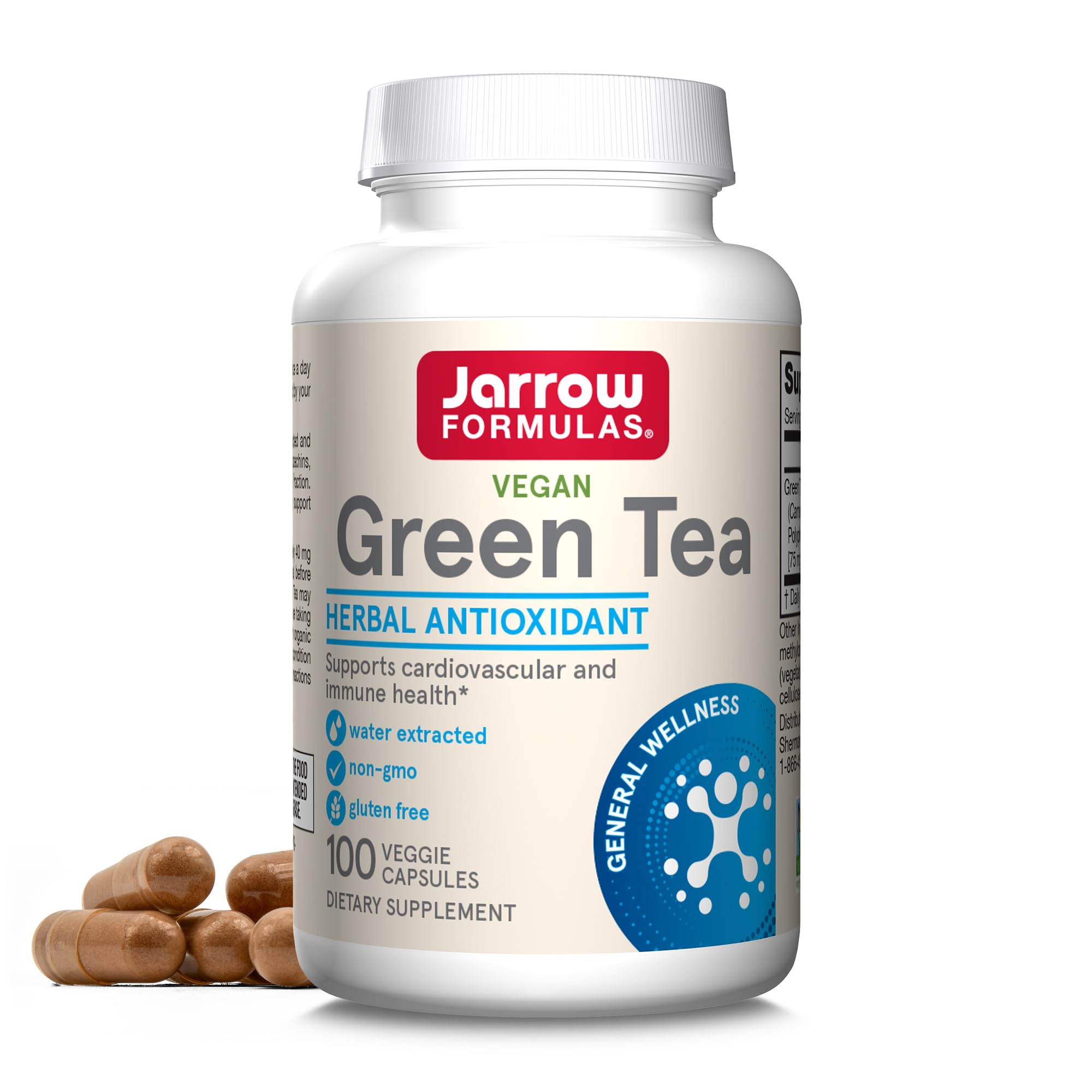 Jarrow Formulas Green Tea Extract 500mg - 100 Veggie Caps