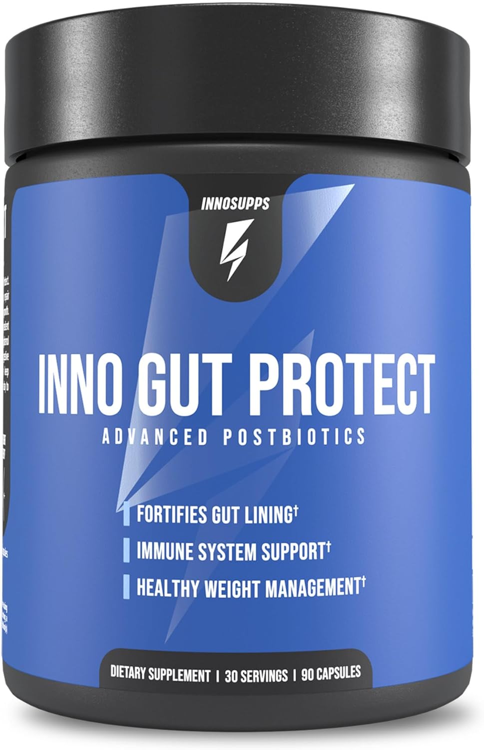 Inno Gut Protect GS1 probiotic & postbiotic formula: Supports digestive health and gut wellness (90 capsules).
