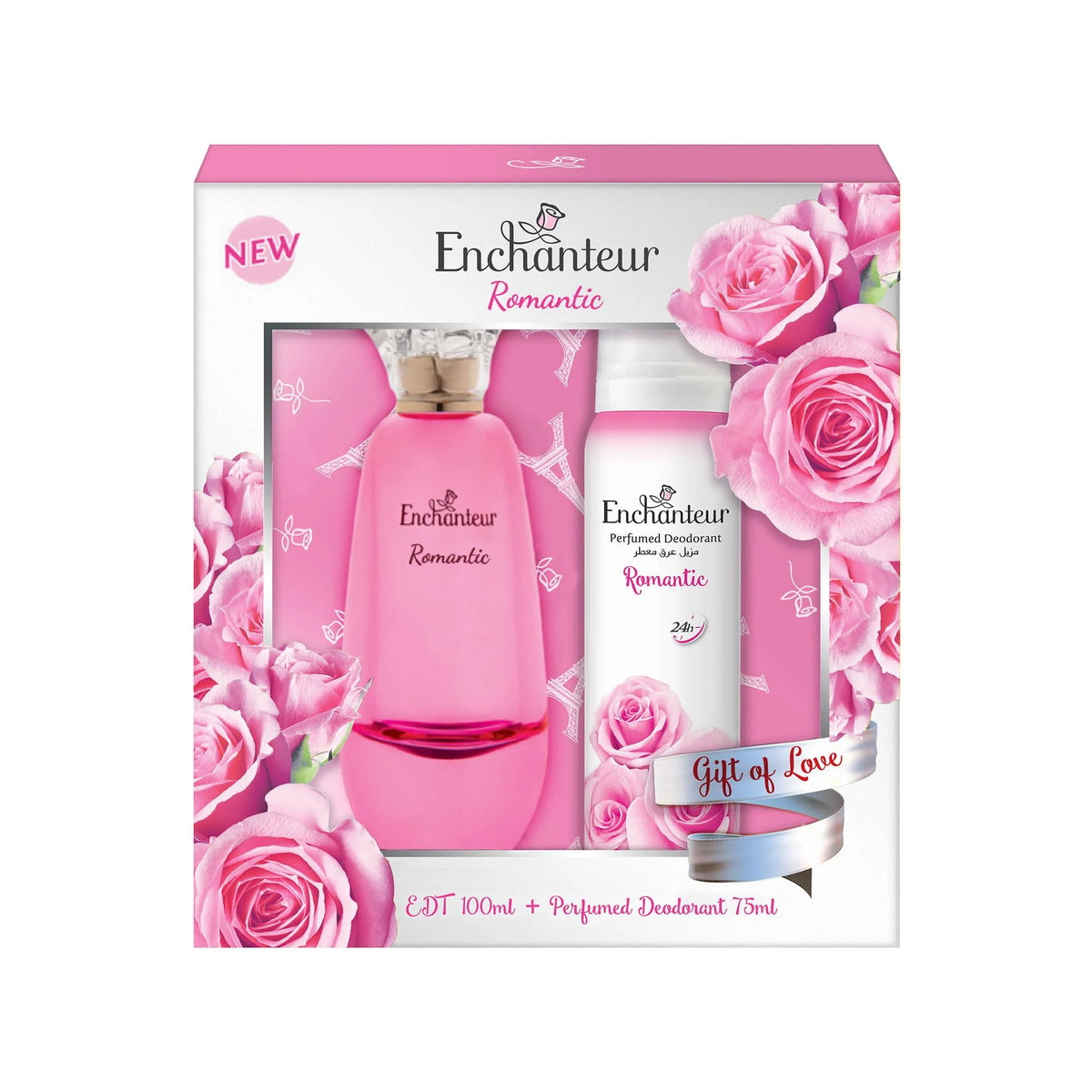 Enchanteur Romantic Gift Set - EDT & Perfumed Deodorant