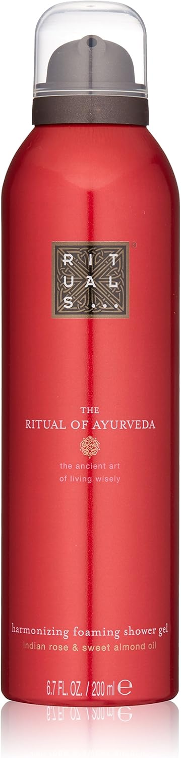 Rituals The Ritual of Ayurveda Foaming Shower Gel (200ml) - Indulgent Cleansing Experience