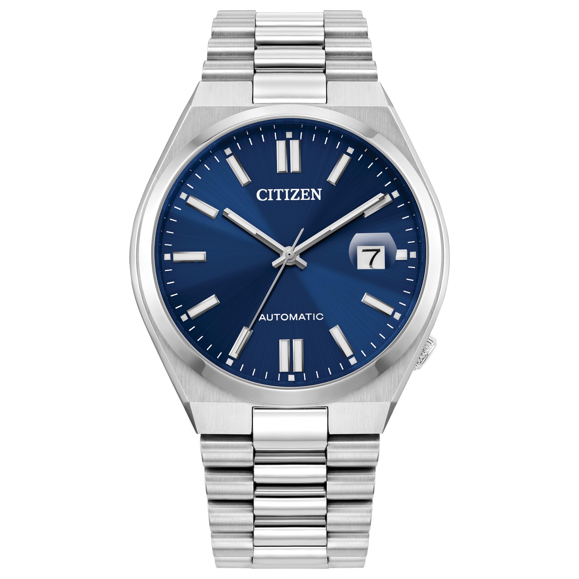 Citizen Tsuyosa Men's Automatic Sport Luxury Watch - Silver Stainless Steel