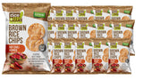 Rice Up Whole Grain Hot Chili Pepper Rice Chips - Bulk 50x25g Pack