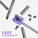 قلم eyeliner أسود قابل للتحديد، مقاوم للخدش، طويل الاستخدام، لون ليكوريس