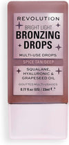 Revolution Bright Light Bronzing Drops - برونزي عميق بالتوابل
