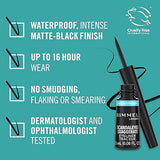 Rimmel London Exaggerate Waterproof Liquid Eyeliner, 2.5Ml, Black .